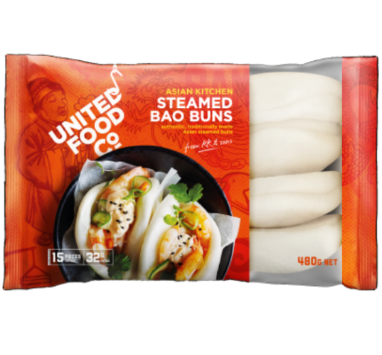 United Food Co Steamed Bao Buns 15pk