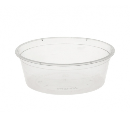 Round Container with Lid 250ml 10pk