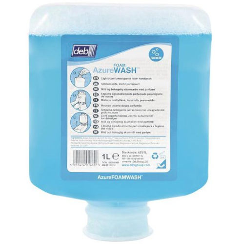Deb Azure Foam Wash Refill 1L
