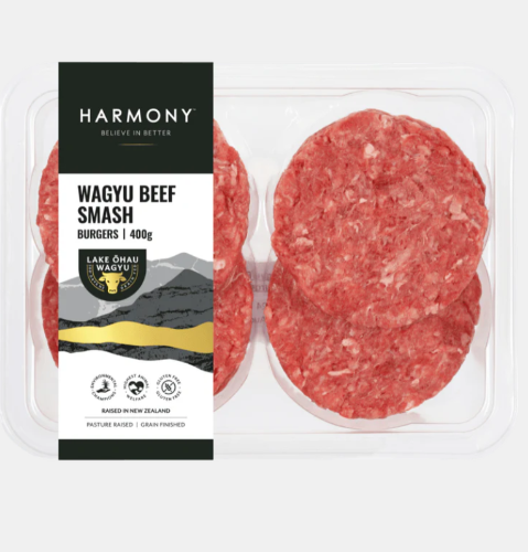 Harmony Beef Wagyu Burgers 400g