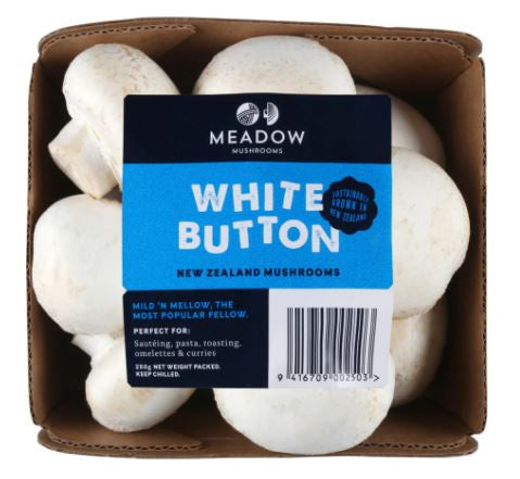 Meadow White Button Mushrooms 200g
