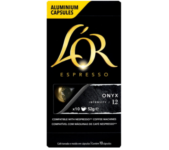 L'or Espresso Onyx Coffee Capsules 10pk
