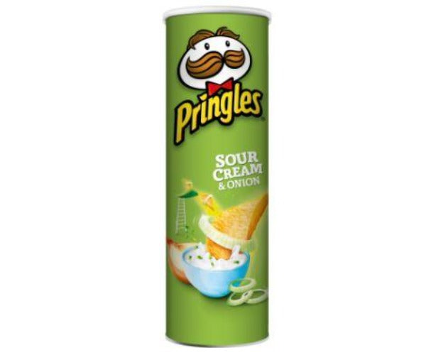 Pringles Sour Cream & Onion Potato Chips 134g