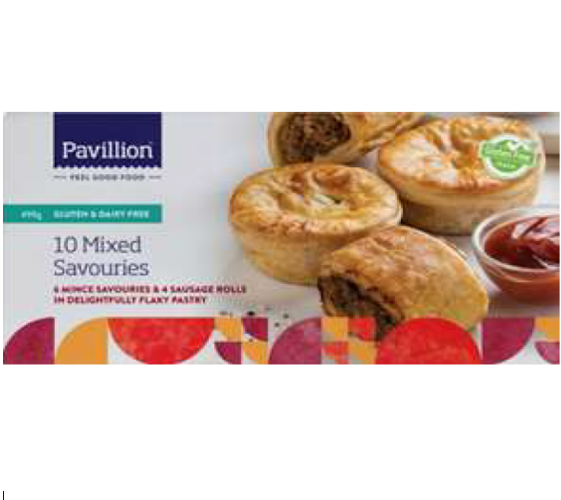 Pavillion GF & DF Mixed Savouries 10pk