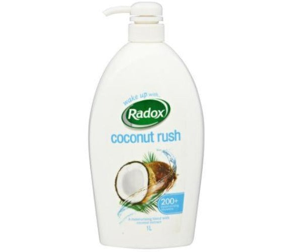 Radox Feel Heavenly Coconut Rush Shower Gel Pump 1L