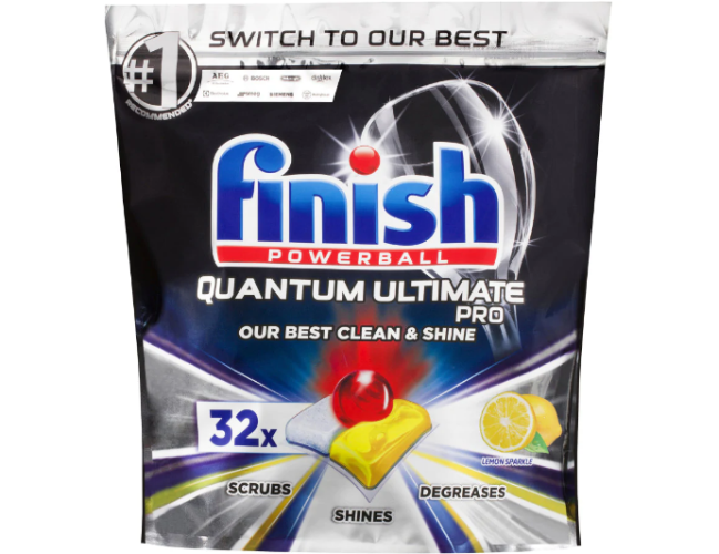 Finish Quantum Ultimate Pro Original Dishwasher Tablets 32pk