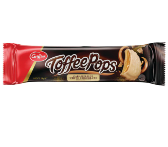 Griffins Toffee Pops Caramelised White Chocolate Biscuits 200g