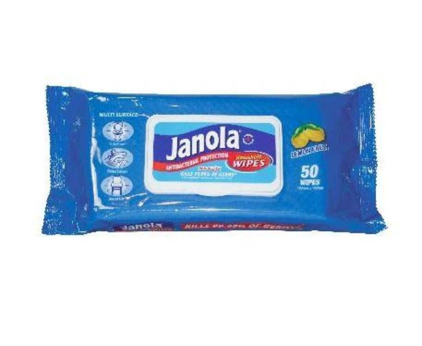 Janola Antibacterial Household Wipes 50pack