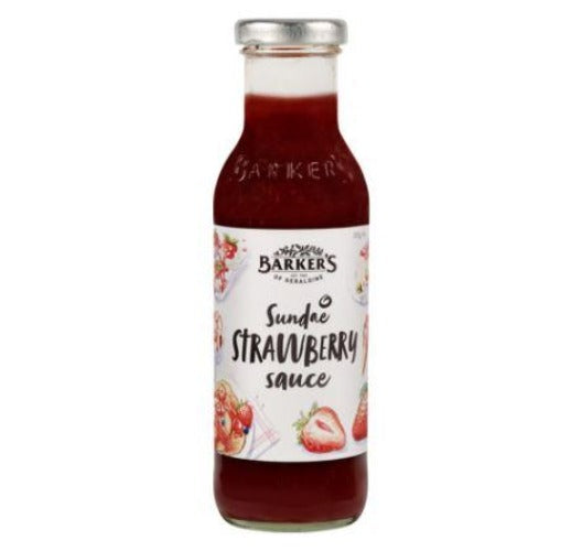 Barkers Strawberry Dessert Sauce 335g