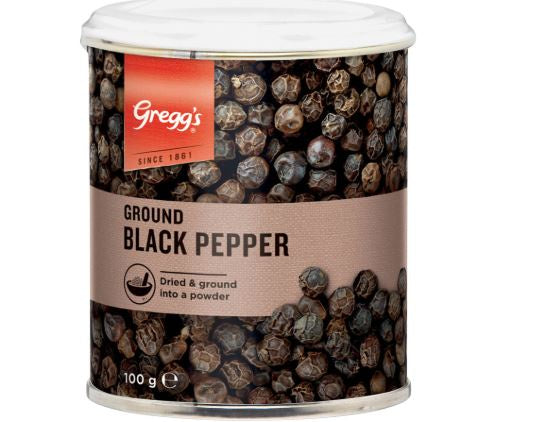 Greggs Ground Black Pepper 100g