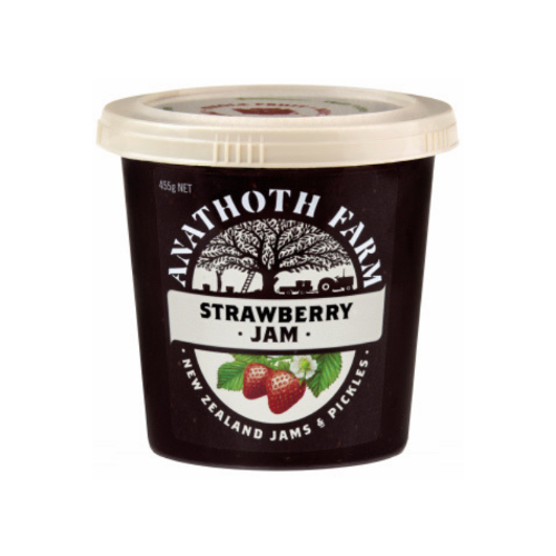 Anathoth Strawberry Jam 455g