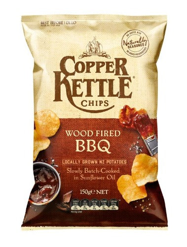 Copper Kettle Wood Fired BBQ Chips 150g