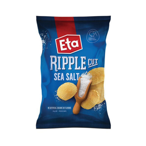Eta Ripples Ready Salted Potato Chips 150g