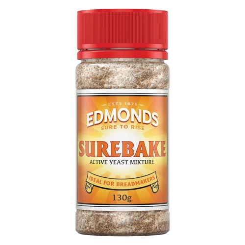 Edmonds Surebake Active Yeast 130gm