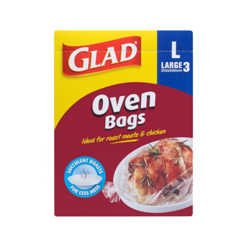 Glad Large Oven Bags 3pk