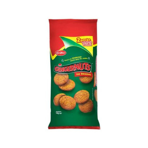 Griffins Gingernuts Biscuits Twin Pack 500g