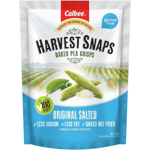 Harvest Snaps Original Salted Baked Pea Crisps 120g