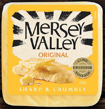 Mersey Valley Original Vintage Cheddar Cheese 235g