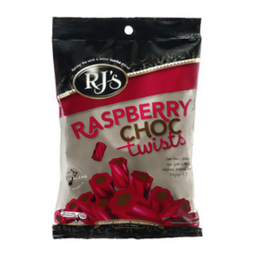 RJs Raspberry Choc Twist 280g