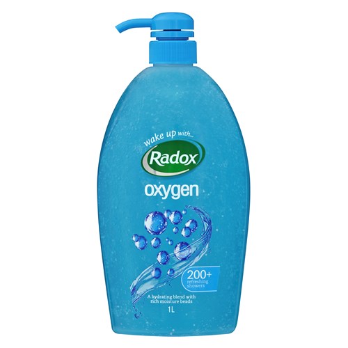 Radox Feel Oxygenated Shower Gel Pump 1L