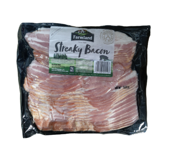 Farmland European Streaky Bacon 1kg