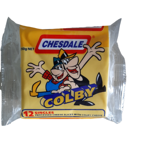 Chesdale Colby Cheese Slices 250g
