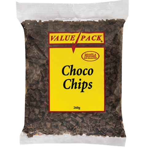 Value Pack Choco Chips 260g