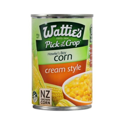 Watties Cream Style Corn 410g