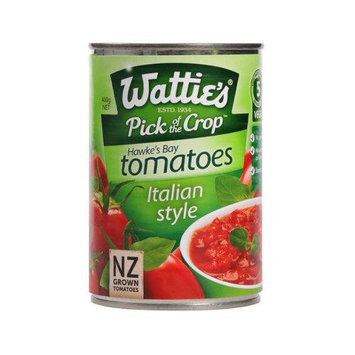 Watties Italian Tinned Tomatoes 400g