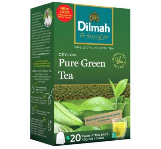 Dilmah Ceylon Pure Green Tea 20pk