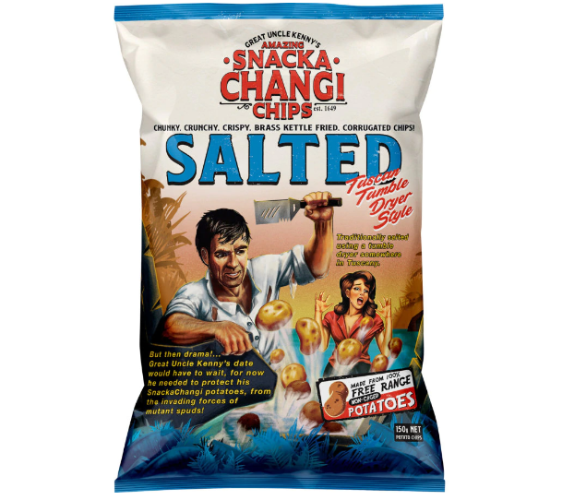 Snacka Changi Salted Potato Chips 150g