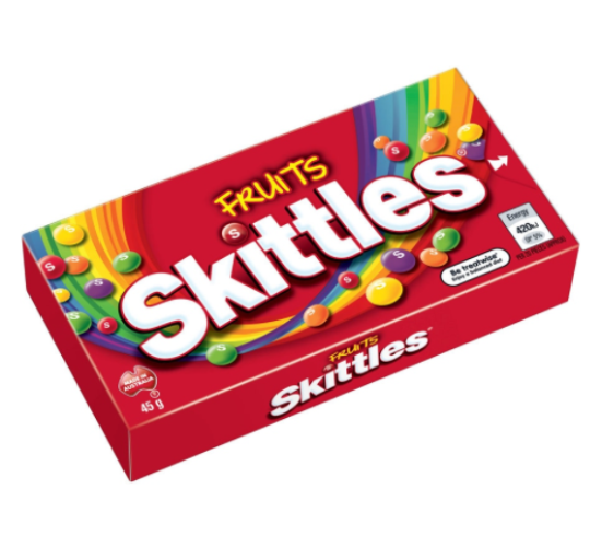 Skittles Fruits Candy 45g