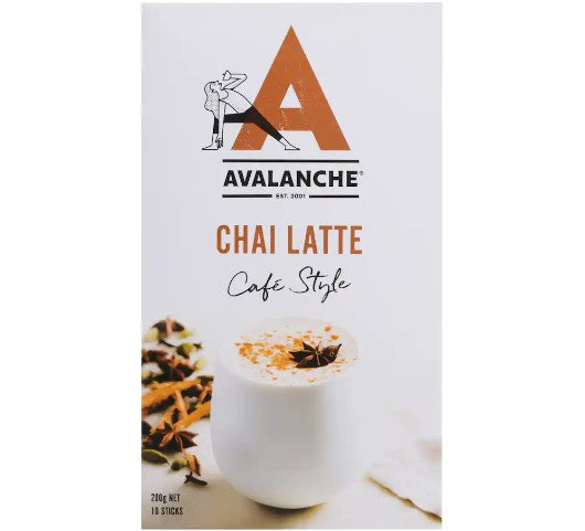 Avalanche Cafe Style Sachets Chai Latte 10pk 200g