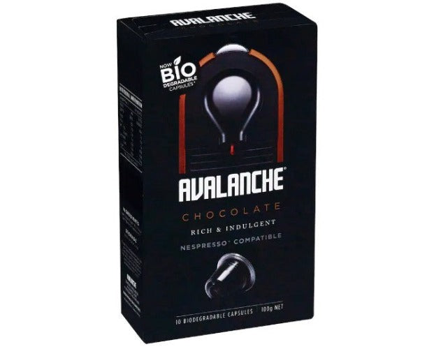 Avalanche Hot Chocolate Capsules 100g