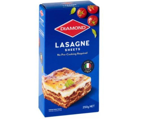 Diamond Lasagne Sheets 250g