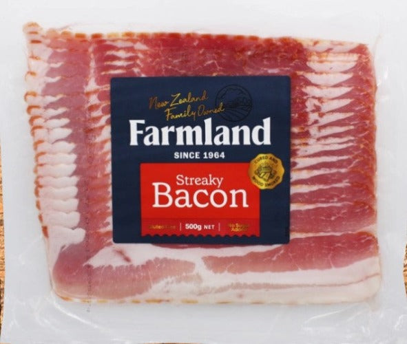 Farmland European Streaky Bacon 500g