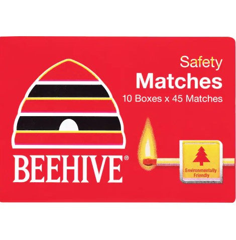 Beehive Safety Matches 10pk