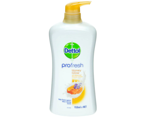 Dettol Honey Glow Shower Cream Pump 950ml