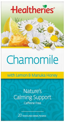 Healtheries Chamomile Lemon & Manuka Honey Tea 20pk