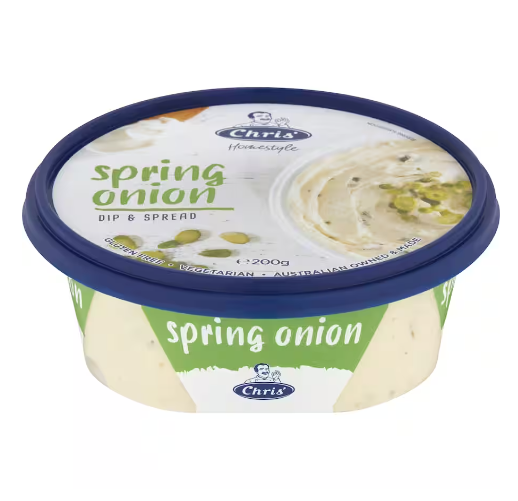 Chris Spring Onion Dip & Spread 200g