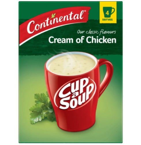 Continental Cream of Chicken Cup a Soup 4pk