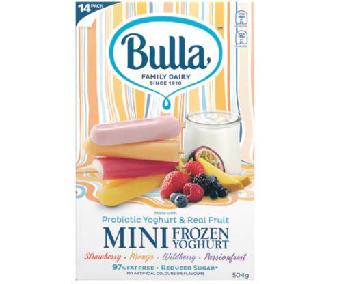 Bulla Mini Frozen Yoghurt 14pk