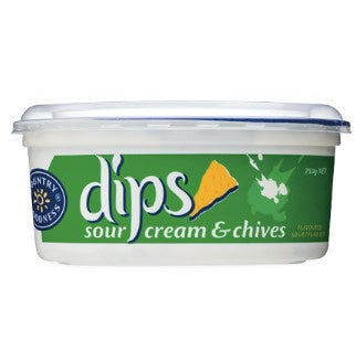 Country Goodness Sour Cream & Chives Dip 250g