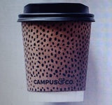 C&C Disposable Coffee Cup 8oz Dbl Wall Abstract 25pk