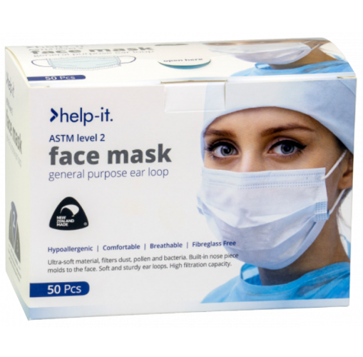 Disposable General Purpose Face Masks 50pk