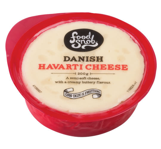 Food Snob Danish Havarti 200gm