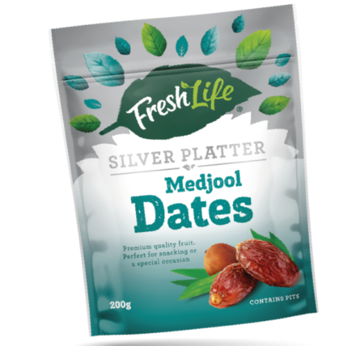 Fresh Life Silver Platter Unpitted Medjool Dates 200g
