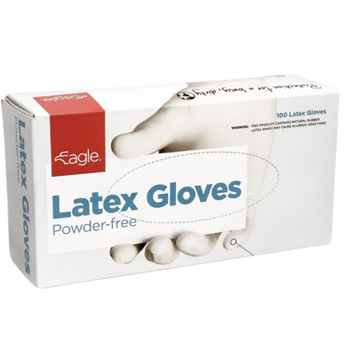 Eagle Large Latex Gloves 100pk