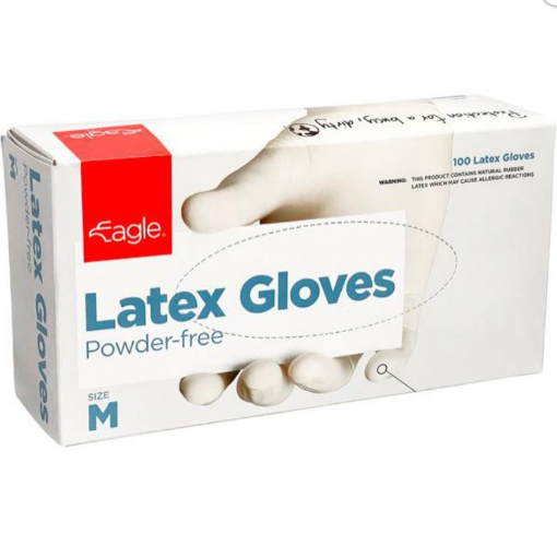 Eagle Medium Latex Gloves 100pk