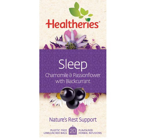 Healtheries Sleep Tea with Blackcurrant 20pk